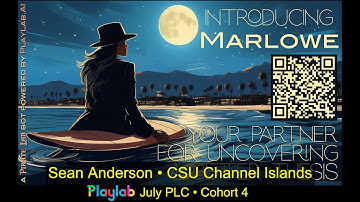 Marlow-An AI Chatbot for Thesis Development