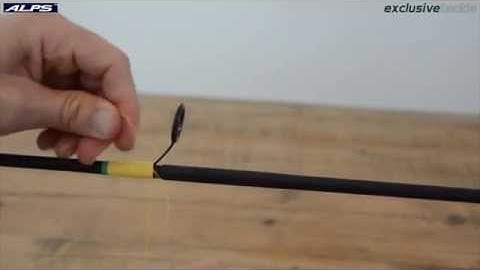 Rod building basics part 7b -  Binding the guides with a trim