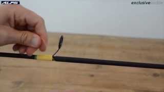 Rod building basics part 7b -  Binding the guides with a trim