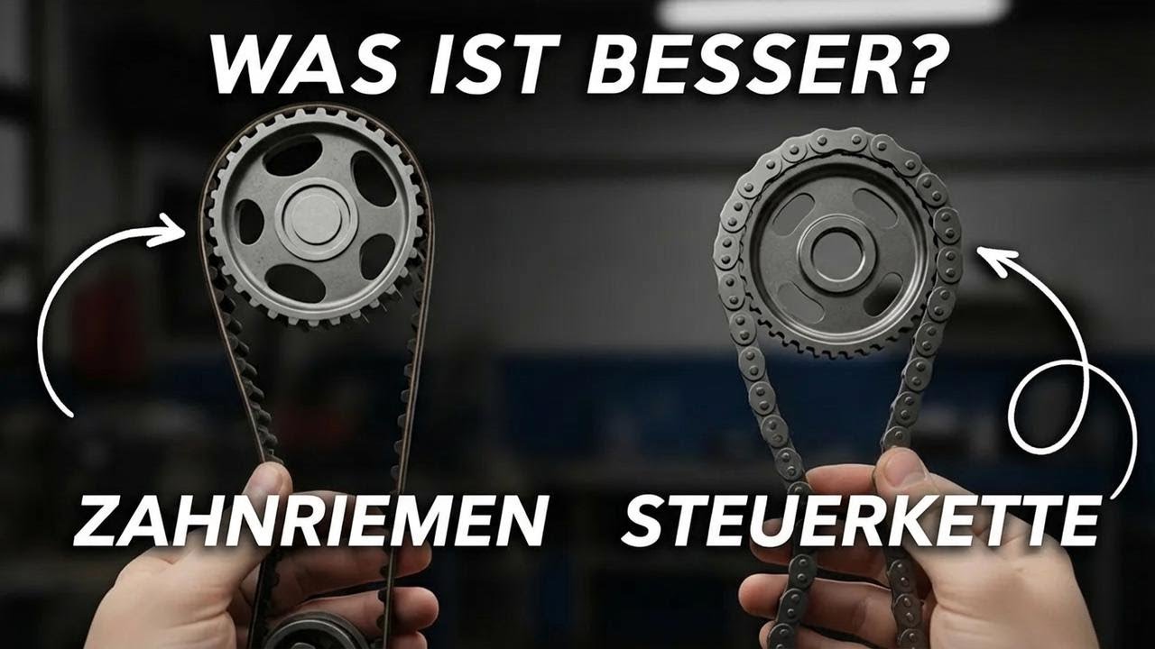 Steuerkette vs. Zahnriemen: Was hält länger in deinem Auto?