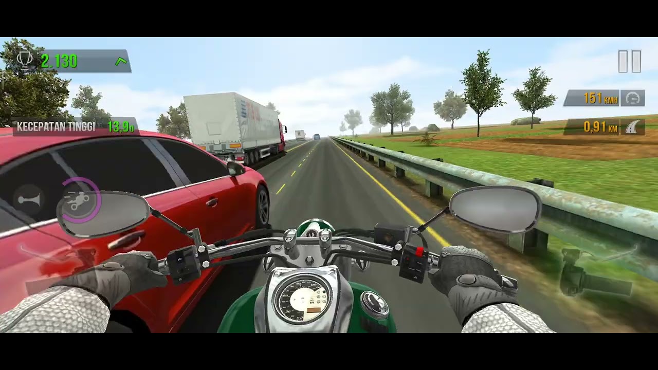 TRAFFIC RIDER MODE JATUH BANGKIT LAGI - YouTube