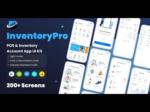 InventoryPro - POS & Inventory Account App React Native Ui Kit - YouTube