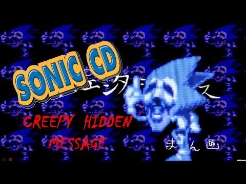 Sonic CD Creepy Hidden Message: La verdad sobre ese mensaje
