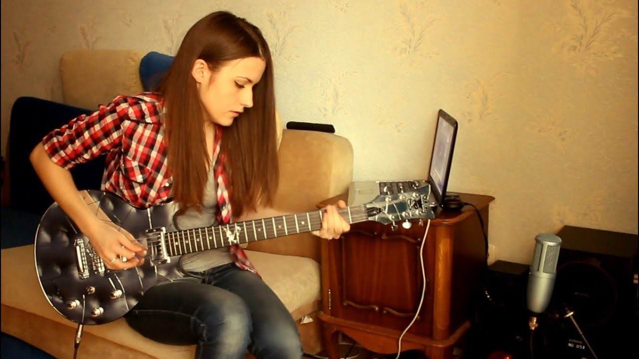 Slash - Anastasia (guitar cover by Marina Andrienko)