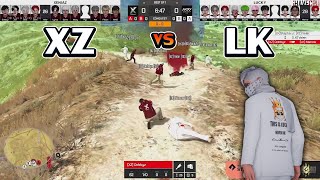 ชักนมดูเเข่ง LK VS XZ | GTA V FiveM