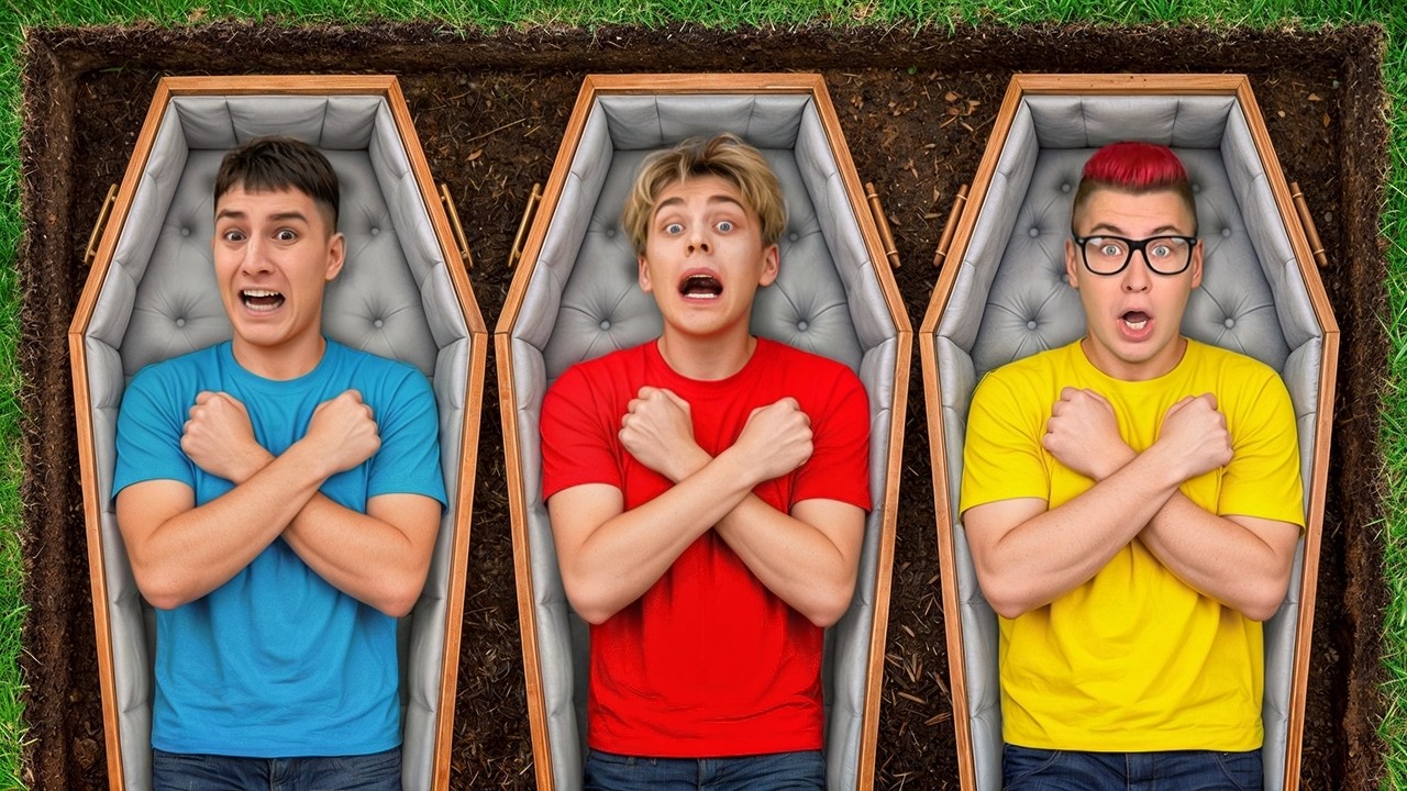 КТО ПОСЛЕДНИЙ ПОКИНЕТ ГРОБ ЧЕЛЛЕНДЖ !