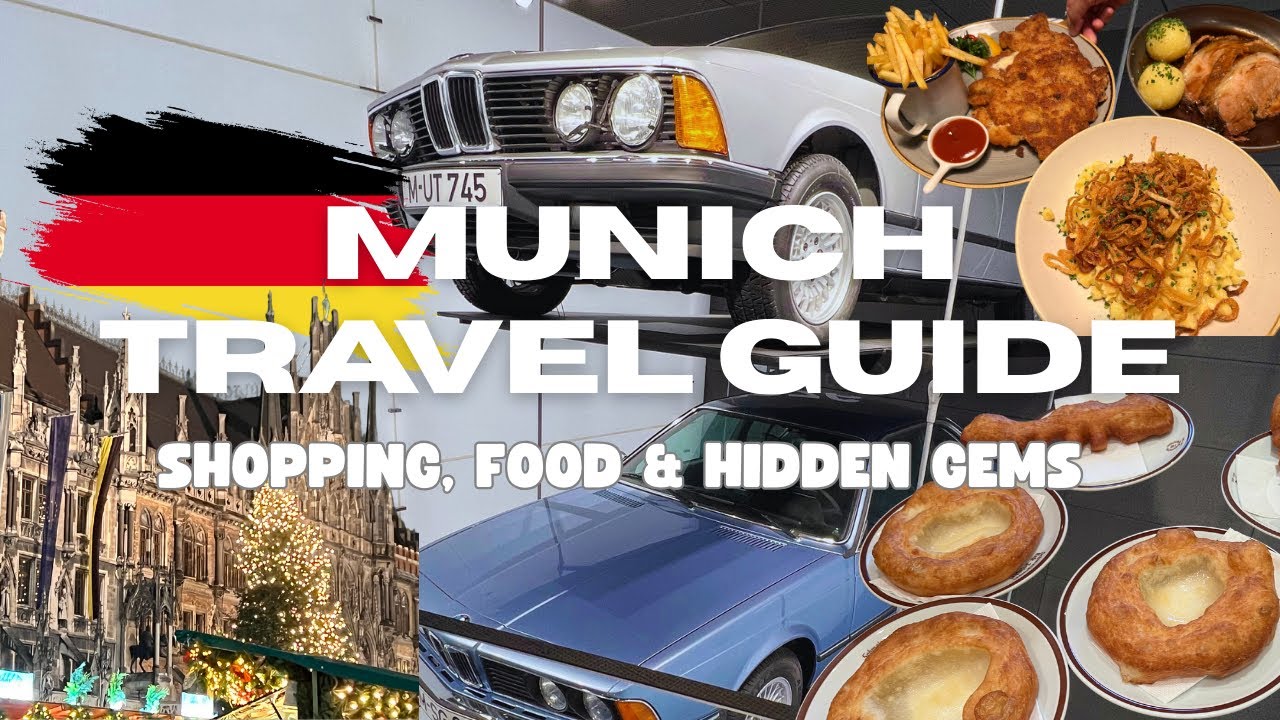 Munich Travel Highlights 🇩🇪 | Shopping, Food & Hidden Gems! | BMW Museum! | Germany Travel Vlog