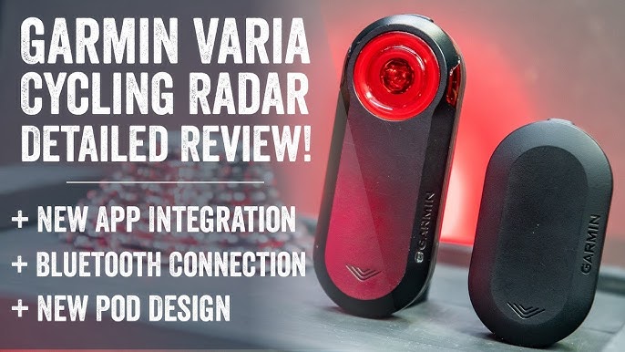 Garmin Varia RTL515, Cycling Rearview Radar with Tail Light, (010-02376-00)  