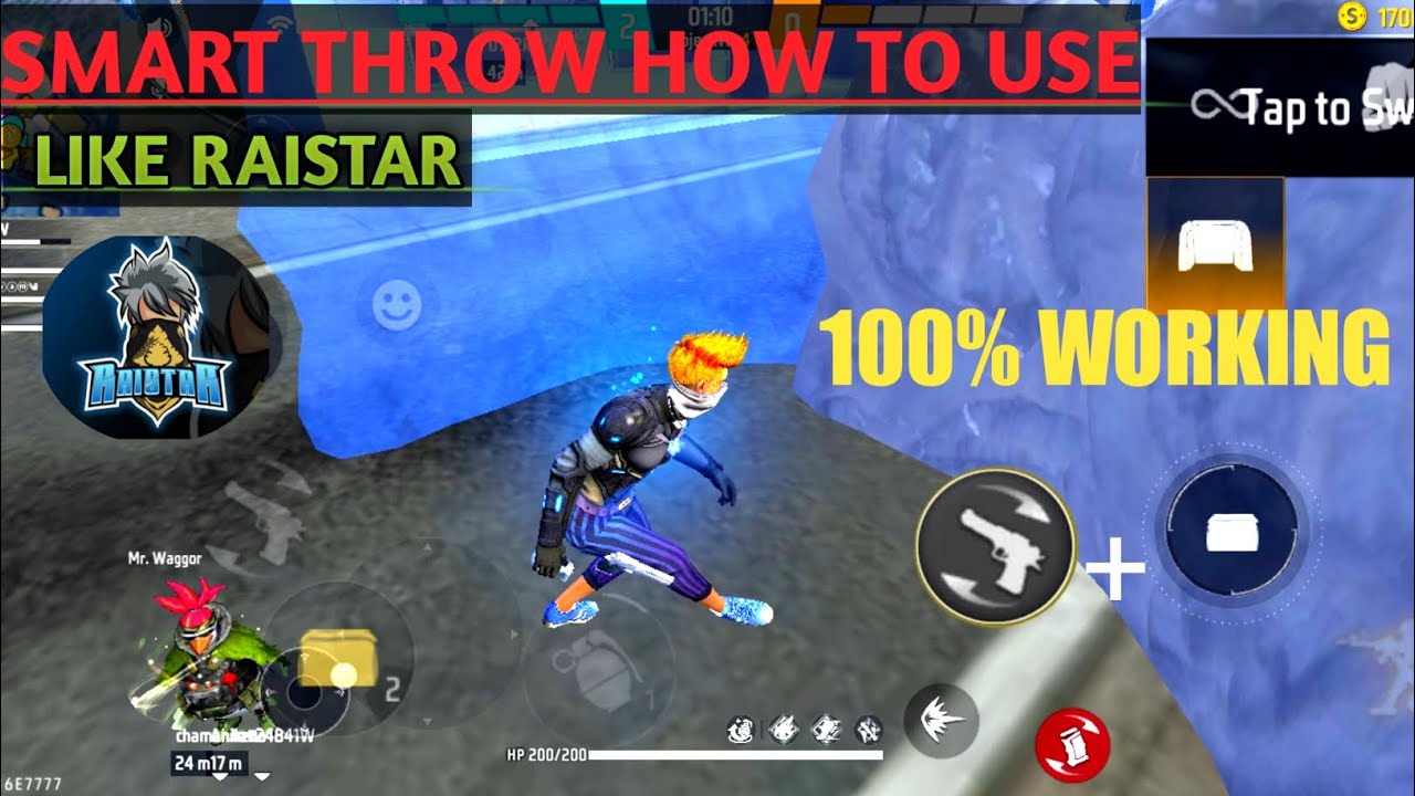 HOW TO USE SMART THROW LIKE RAISTAR || MORE EASY WAY TO USE