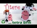 Como hacer Títeres con Tetra Brik - Manualidades Para Todos