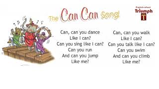 The Can Can Song 🎶(Can, can you dance like I Can?). Spotlight 3, p.80. Module 5. С переводом