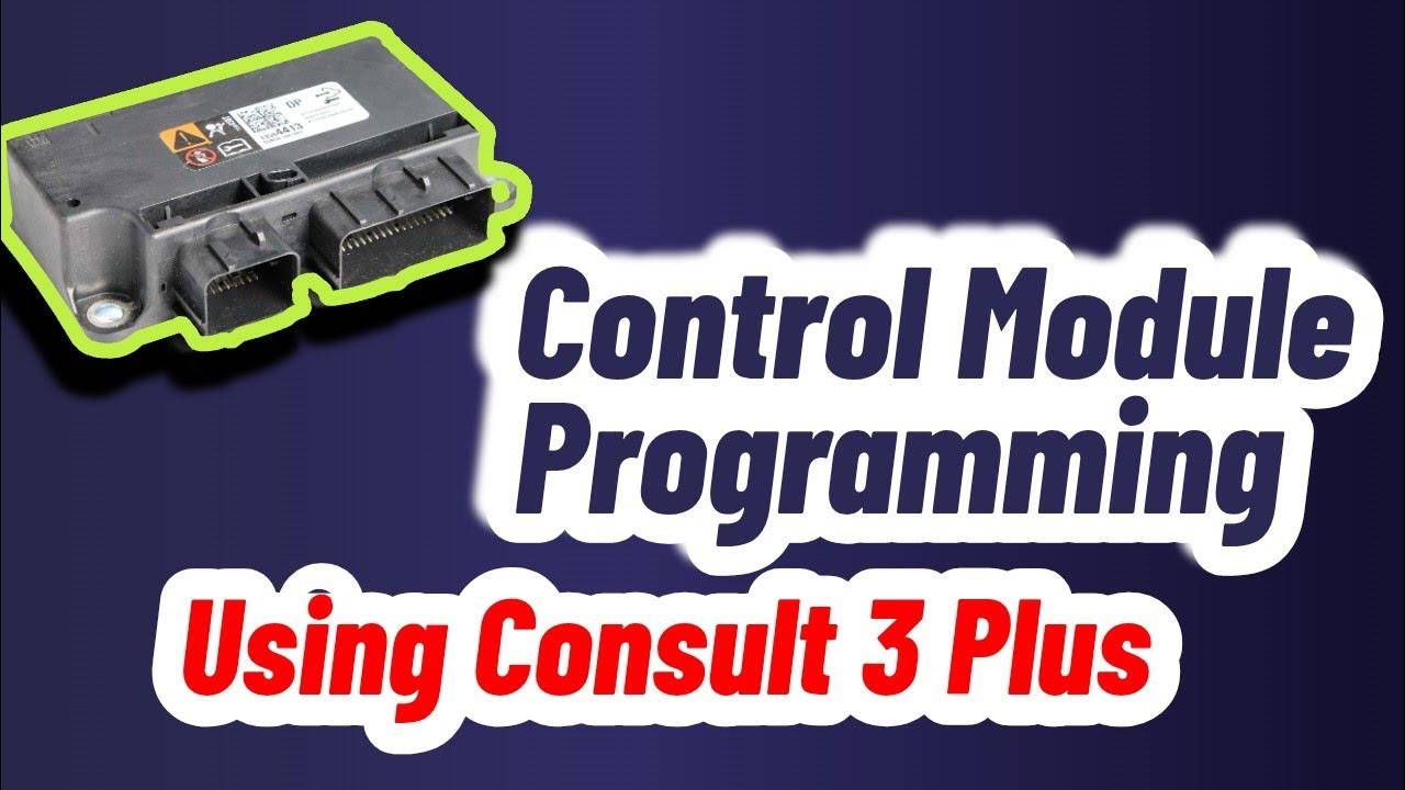 2013 Nissan Pathfinder Control Module Programming Using Consult 3 Plus