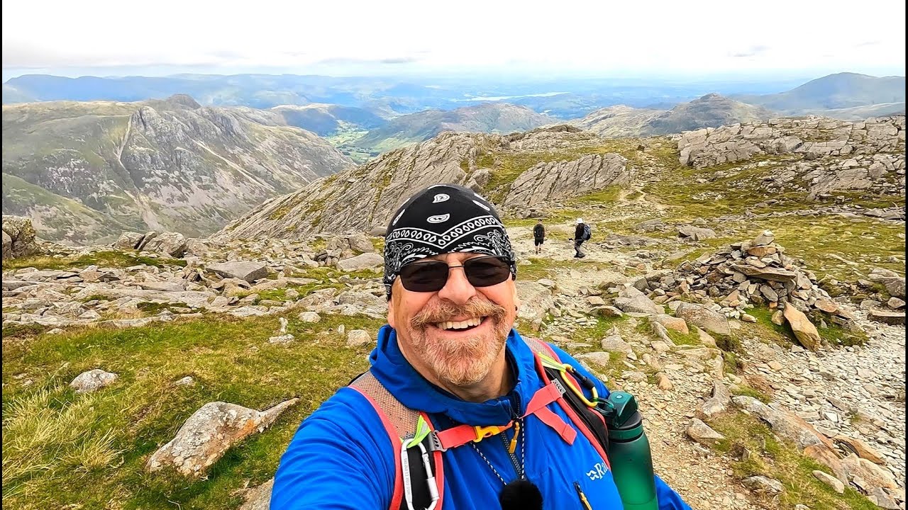 My Penultimate Wainwright BOWFELL via The Climbers Traverse