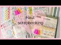 Haul scrapbooking - Abril 2023