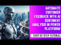 Unlock AI Sentiment in PowerApps Without Coding