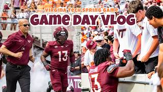 Day In The Life Of A Virginia Tech Football Player (Spring Game)