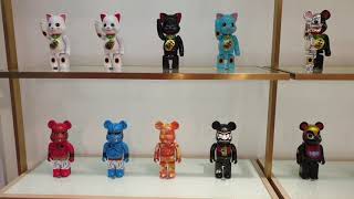 Bearbrick Action City Marina Baysand Exploring #400% bearbrick