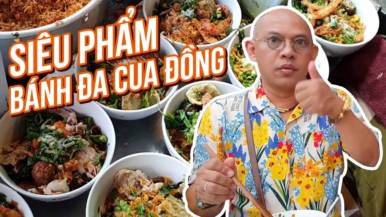 Food For Good #501: Bánh đa bề bề Hải Phòng riêu cua đầy ngập tôm không có chỗ trồi lên thở