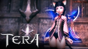 TERA: Elin Ninja lvl 42~55 Gameplay New Class (F2P Korea)
