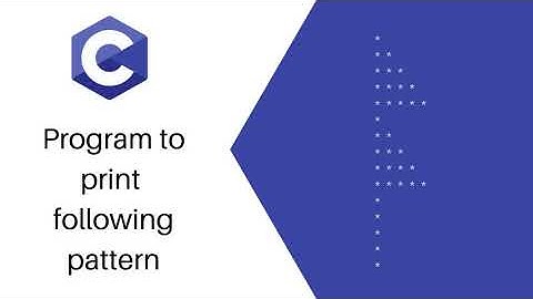 #9 : C program to print pattern showing Flag of Nepal (New Year Special) | Alpha Tech Planet