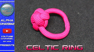 Celtic Ring Button Knot Fast Simple Easy How To Make Paracord Ring