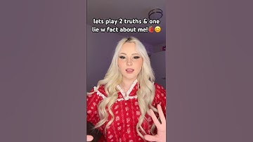 WHICH ONE WAS THE LIE??😳✨👌🏻 #trending #viralvideo #comedy #tiktok #shorts