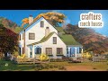 Crafters ranch house  the sims 4 cc speed build