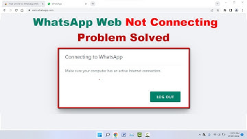 How to Fix WhatsApp Web Error Connecting to WhatsApp in PC/Laptop