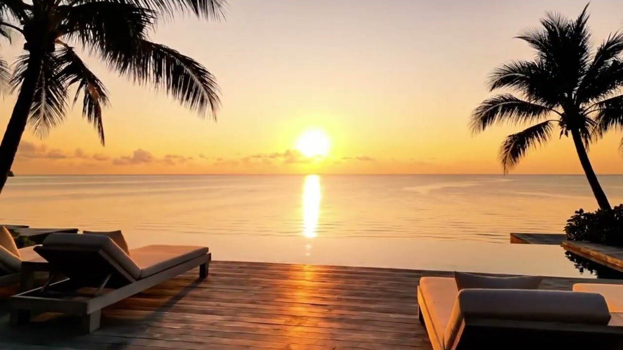 Luxury Ocean Lounge 🌴 Smooth Chillout Music for Relaxation & Peaceful Moments
