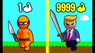 MOST POWERFUL NINJA EVOLUTION! Max Level Weapon & Power in Stealth Master! (9999+ Level Ninja!) screenshot 2