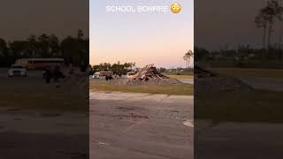 School Bonfire Gone Wrong!!😳 #shorts #explosion #viral