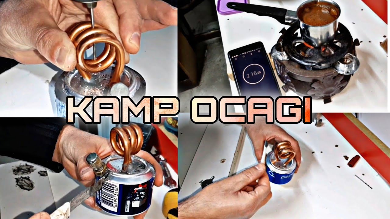 How To Make Camp Stove/ Kamp Ocağı Nasıl Yapılır/ Kamp Ocağında Kahve