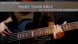 More Than Able (Bass (5 Strings)) - Elevation Worship