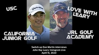 John Ray Leary On The Hot Seat With Dan Martin On Instagram Live Part 3