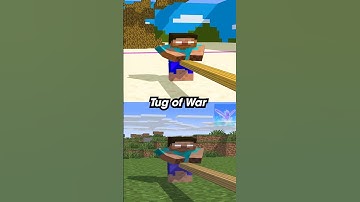ELP Herobrine Tug of War  (Bones - Imagine Dragons) #herobrine #minecraft #shorts