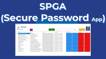 Powershell SPGA Secure Password Generator Archive app. (free download)