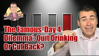The Famous ‘Day 4 Dilemma’: Quit Drinking Or Cut Back?