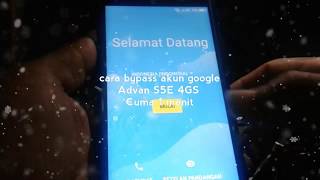 Cara bypass frp akun google advan S5E 4GS | cuma 1 menit