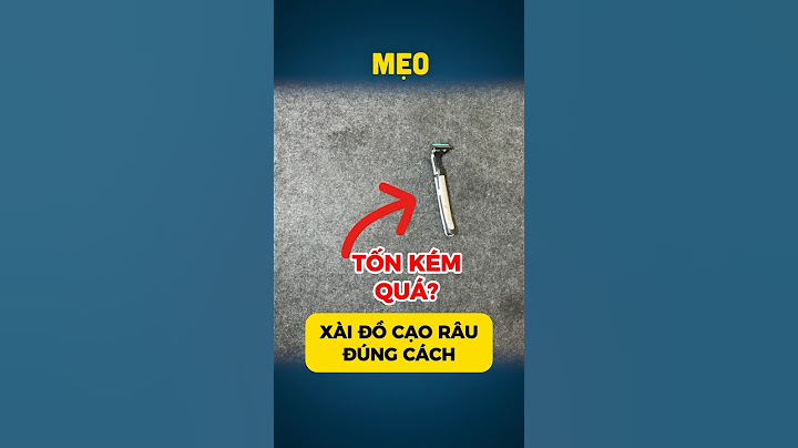 #MẸO 275 | Cách làm bén đồ cạo râu dùng 1 lần, không phải mua mới thường xuyên | Sharpening a razor