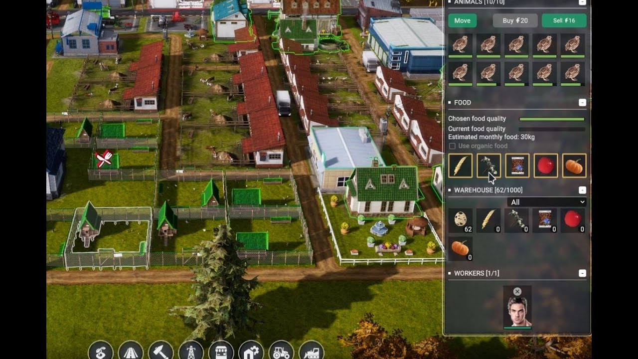 Farm Manager 2021 │ My WORKERS Are Not Getting FOOD to My ANIMALS - *SOLVED* 2024