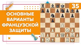 Основные варианты французской защиты без Кс3 в шахматах | Chess Up! School #35