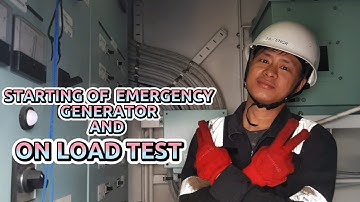 STARTING OF EMERGENCY GENERATOR AND ONLOAD TEST | Toping