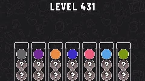 Ball Sort Puzzle Level 431 #ballsortpuzzle #ballsortpuzzlegameplay #puzzlegame #mobilegames