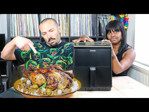 YASSA POULET au AIRFRYER ! (Nouvelle façon de cuisiner avec COSORI DUAL BLAZE) UNBOXING #2