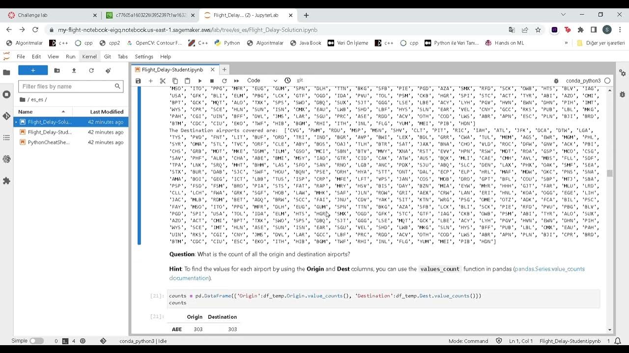AWS Machine Learning Challenge Lab Part1 Seher Nur GÜL YouTube