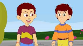 Hindi cartoon 2d animated nursery rhymes for children