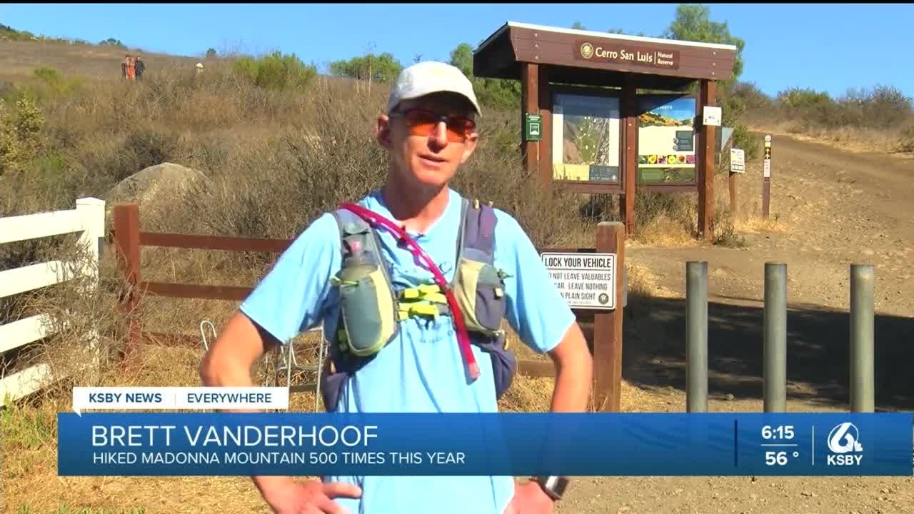 Hiker climbs Cerro San Luis for the 500th time this year