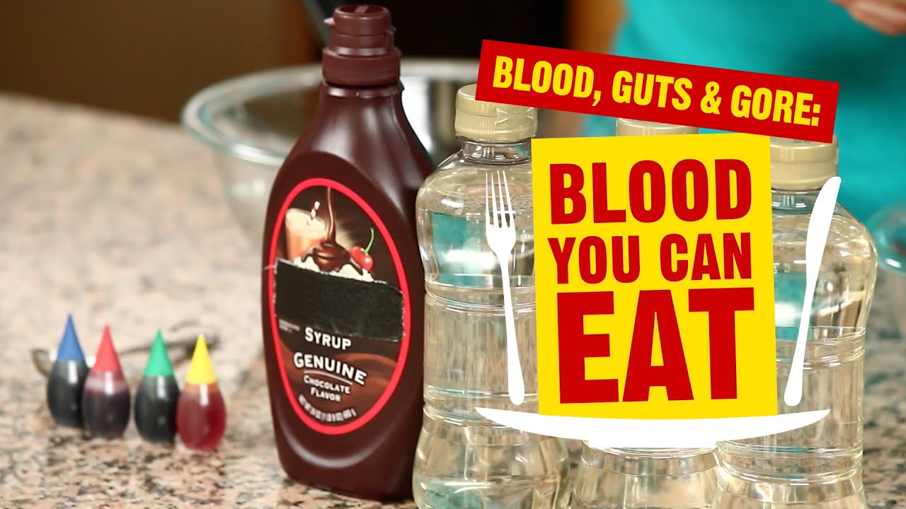 Blood, Guts, and Gore: Edible Blood