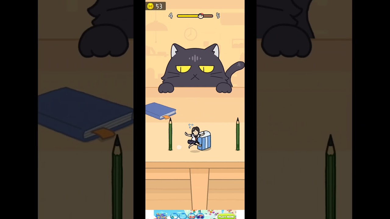 【猫にみつかるな!】Lv4 #shorts #ねこみつ #スマホゲーム