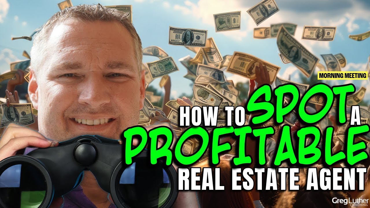 How to spot a PROFITABLE Real Estate Agent - YouTube